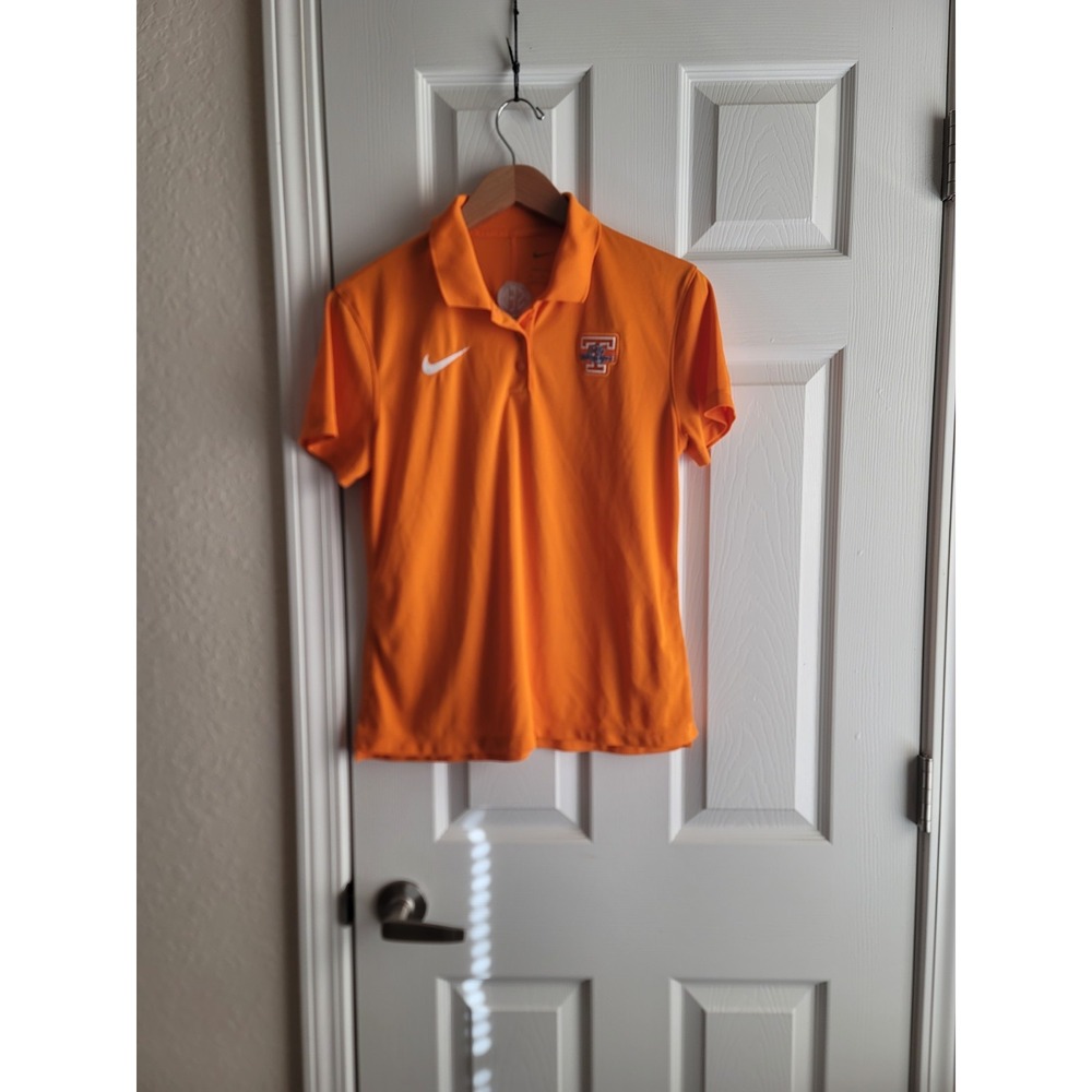 Nike Tennessee Volunteers Orange Dri-Fit Polo Shirt Size M